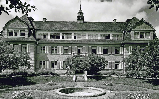 Das Max-Egon-Krankenhaus, wo von 1923 ...9. 2014 wurde das Gebude abgerissen.   | Foto: Stadtarchiv