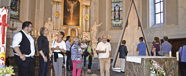 Viele Besucher haben das kapellenhnli...eranstaltung in der Kirche St. Zeno.    | Foto: Sandhya Hasswani