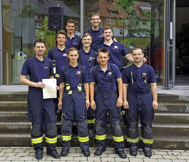 Das Leistungsabzeichen in Silber holte...e Feuerwehrleute der Abteilung Stadt.   | Foto: Privat