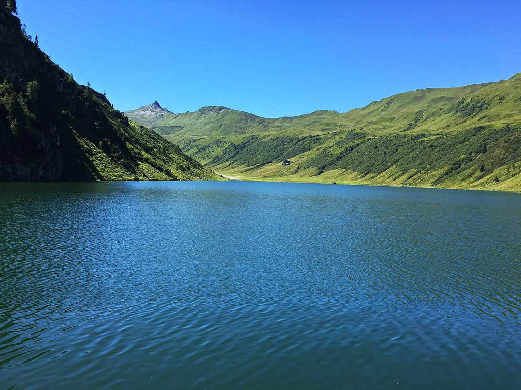 Der Tappenkarrsee, ein Gebirgssee, in den Radstdter Tauern im Salzburger Land. Fotografiert von Renate und Edgar Grauli aus Wyhlen mit iphone5BZ Fotosommer: Wandern