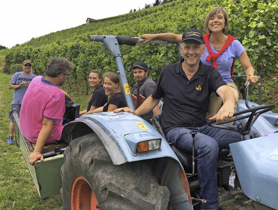 Annette Krause (rechts) bei den Dreharbeiten   | Foto: SWR/ Thomas Hoeth