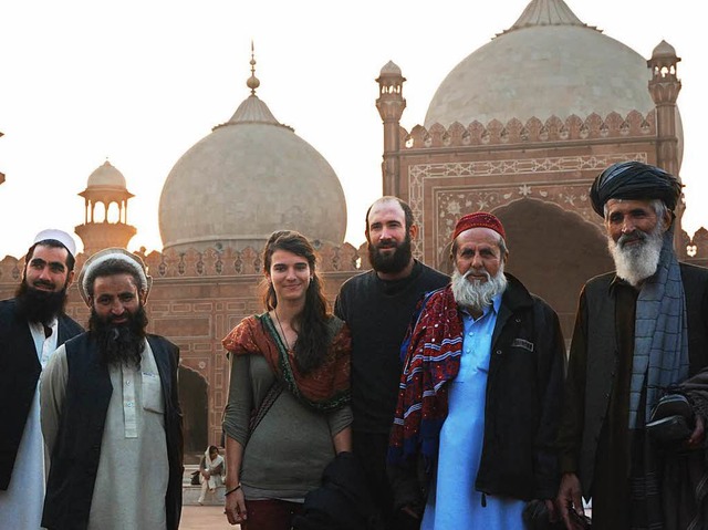 Gwen Weisser und Patrick Allgaier in Lahore, Pakistan  | Foto: Patrick Allgaier