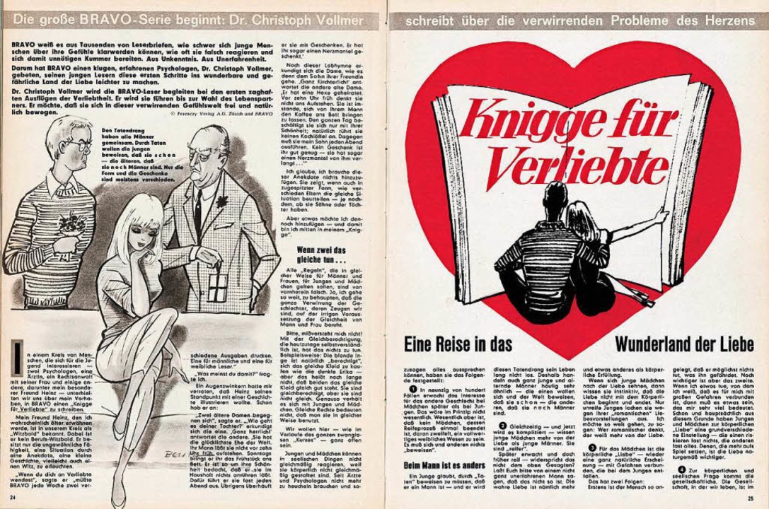 Liebe, Sex &amp; Zrtlichkeit sind fr Bravo schon lange Thema.  | Foto: dpa