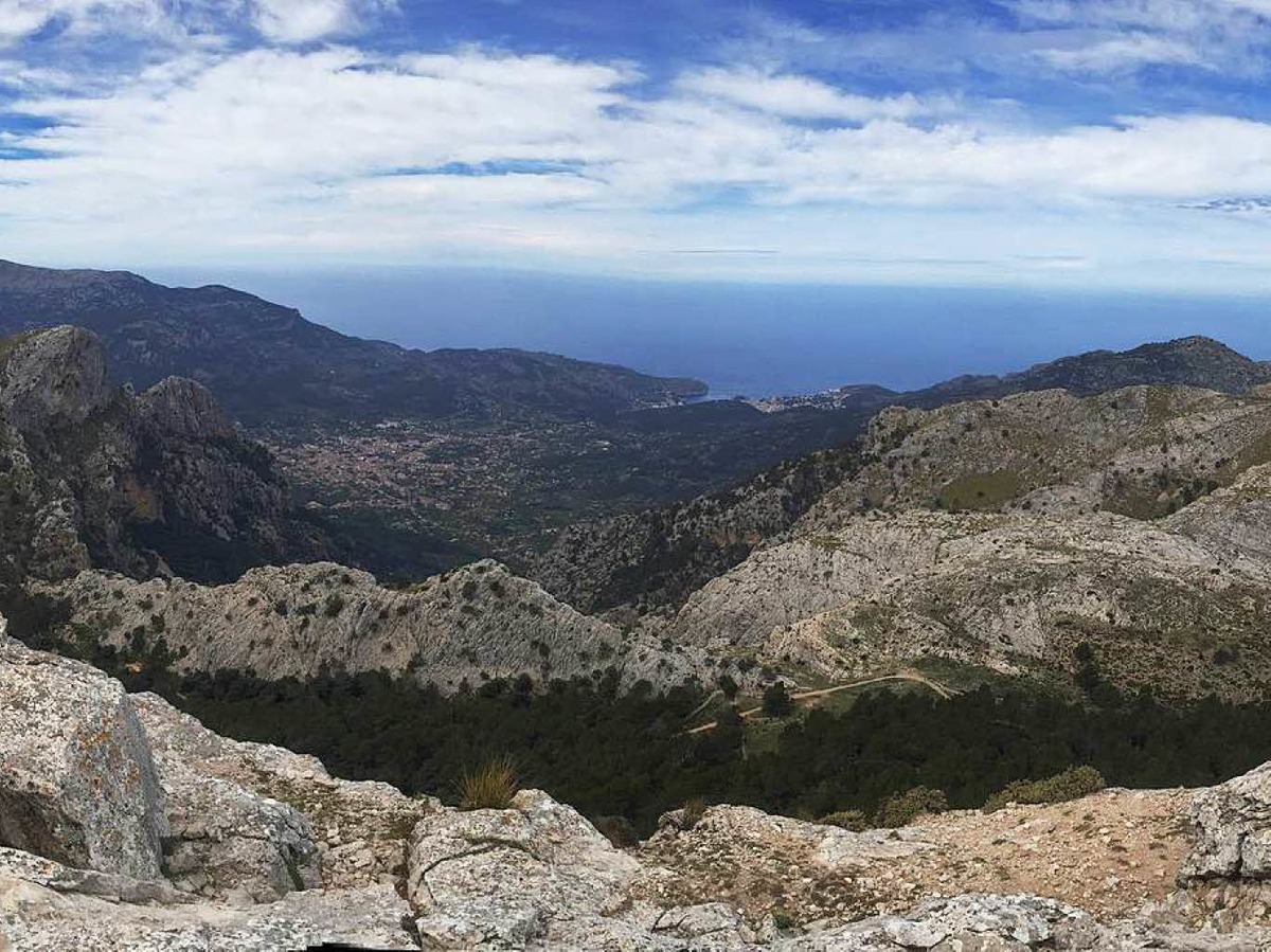 Eine Wanderung durchs Tramontana Gebirge auf Mallorca unternahm D. StckerBZ Fotosommer: Wandern