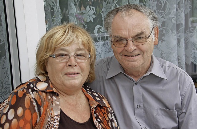 Erika und Heinz Hampe   | Foto: Wolfgang Beck