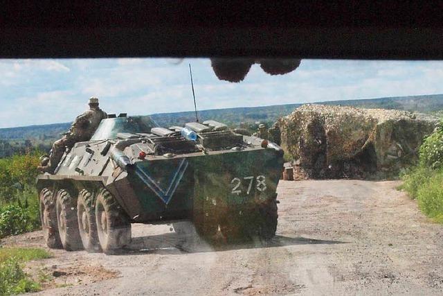Stellungskrieg: So ist die Lage im Osten der Ukraine