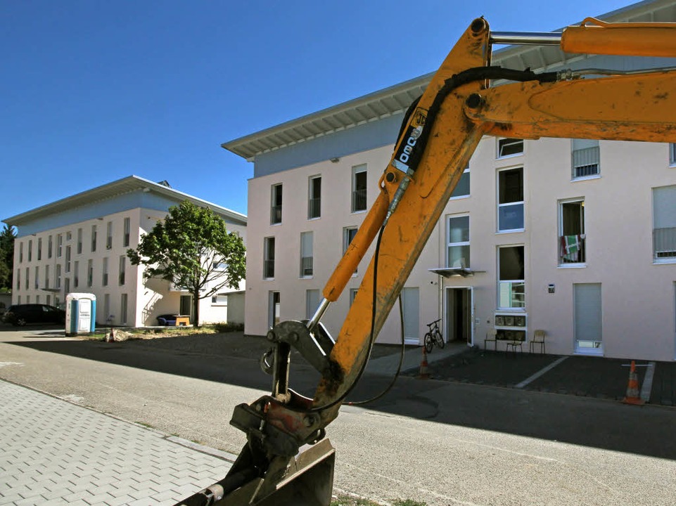 Häuser bauen statt Sporthallen belegen...rbolzheim schuf Platz für 120 Menschen  | Foto: Hans-Peter Ziesmer