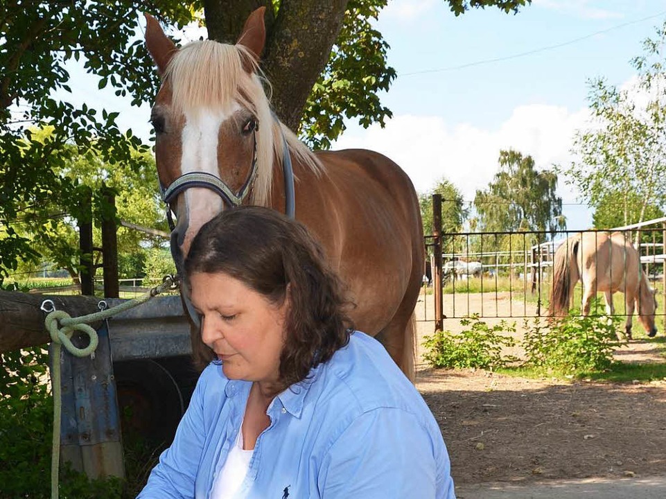 Ute Kammerer versucht Tiere ohne Medikamente zu heilen Staufen