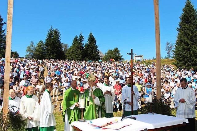 Fotos: Berggottesdienst auf dem Kandel