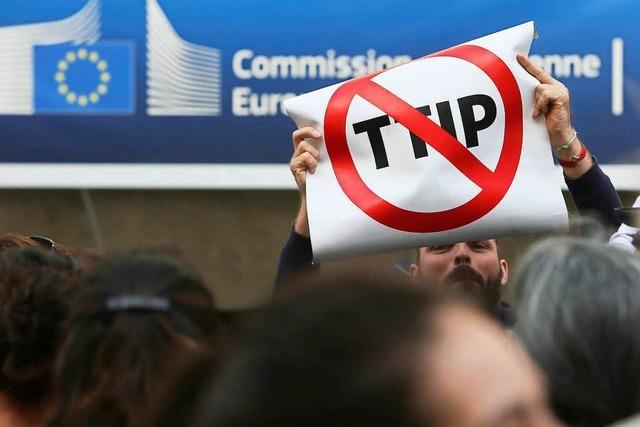 Nicht alle haben TTIP schon abgeschrieben