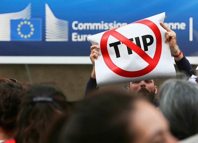 Insbesondere in Deutschland ist der Widerstand gegen TTIP gro.   | Foto: DPA