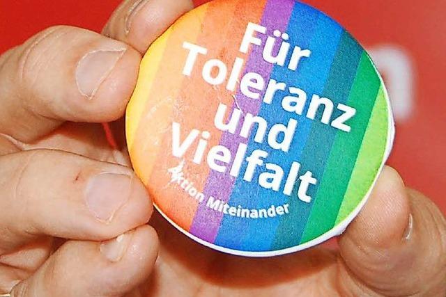 Sternmarsch als krftiges Signal fr ein tolerantes Miteinander