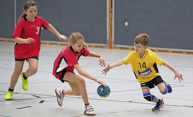 Mannschaftsport wie Handball frdert d...eist und die motorischen Fhigkeiten.   | Foto: Verein/Bhm-Jacob