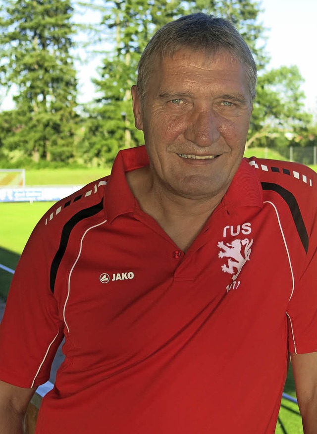 Joachim Thurau,  Trainer der neuformierten 3. Mannschaft des TuS Bonndorf.  | Foto: Erhard Morath