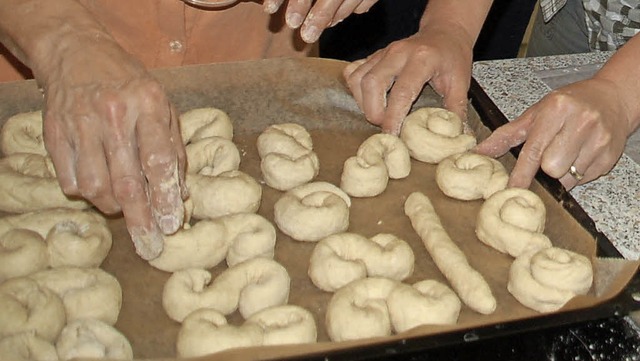 Brotbacken verbinden viele Menschen mi... wei aber, dass es um viel mehr geht.  | Foto: Petra Wunderle