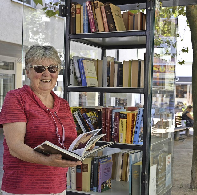 Monika Furtwngler liest selbst am liebsten Krimis.  | Foto: Sophia Hesser
