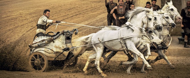 Judah Ben-Hur (Jack Huston) im Streitwagen.   | Foto: Philippe Antonello/Paramount &amp; Metro-Goldwyn-Mayer-Pictures/dpa