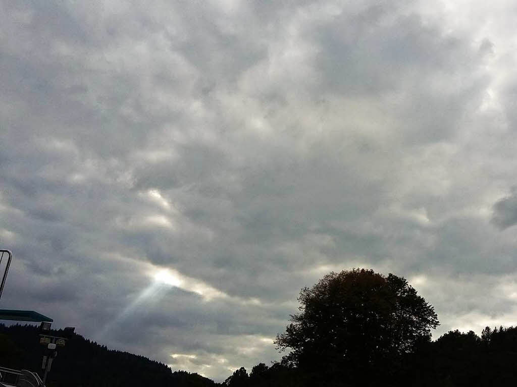 Diese Aufnahme wurde mit dem Samsung Galaxy A3 aufgenommen. Man sieht auf der Aufnahme einzelne Lichtblicke die heraus schauen!Fotografin: Monika KieferBZ Fotosommer: Licht und Schatten