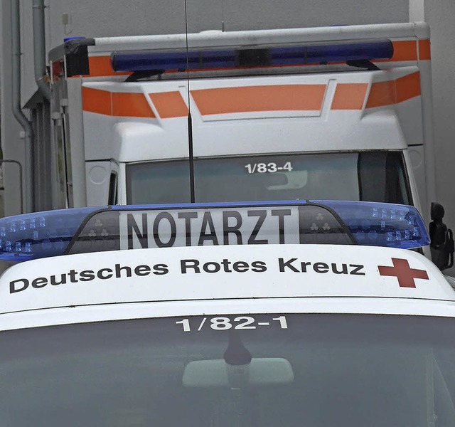 Stets einsatzbereit: der Rettungsdienst   | Foto: gra