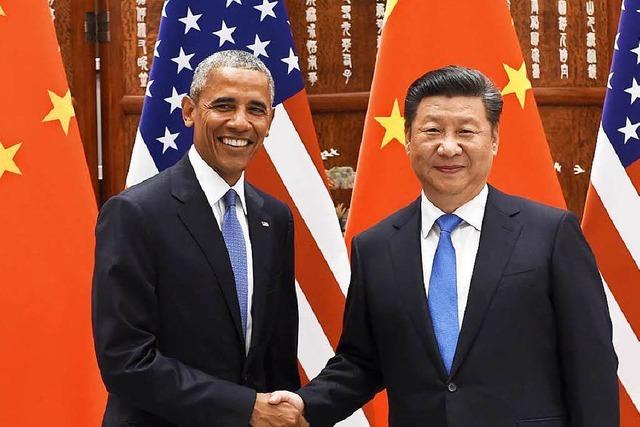 China und USA bringen Klimaschutzabkommen voran