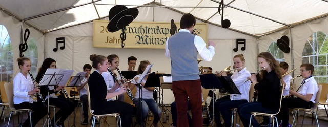 Die gemeinsame Jugendkapelle von Trach...ik Staufen hofft auf Nachwuchsmusiker.  | Foto: Archiv: E. Gross