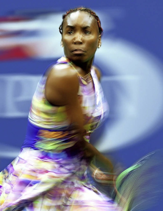 Dynamisch: Venus Williams  | Foto: dpa