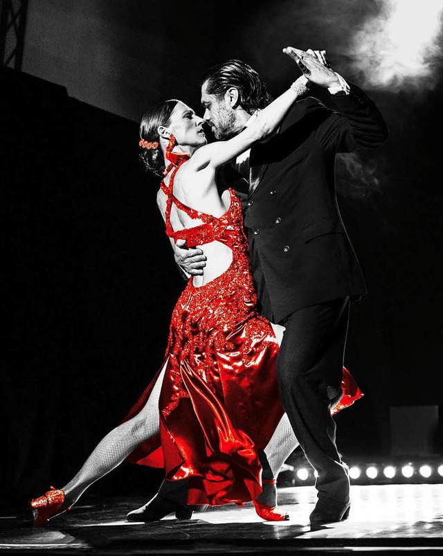 Tango in Perfektion zeigen Nicole Nau ...;s natrlich auch eine Nummer kleiner.  | Foto: Promo