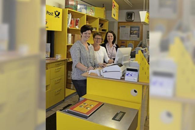 Tiengens Postfiliale ist nach Umbaupause wieder geffnet
