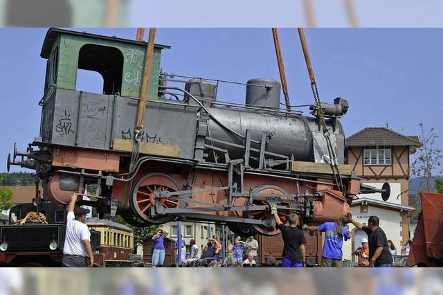 Historische Lok fährt am Sonntag im Kandertal