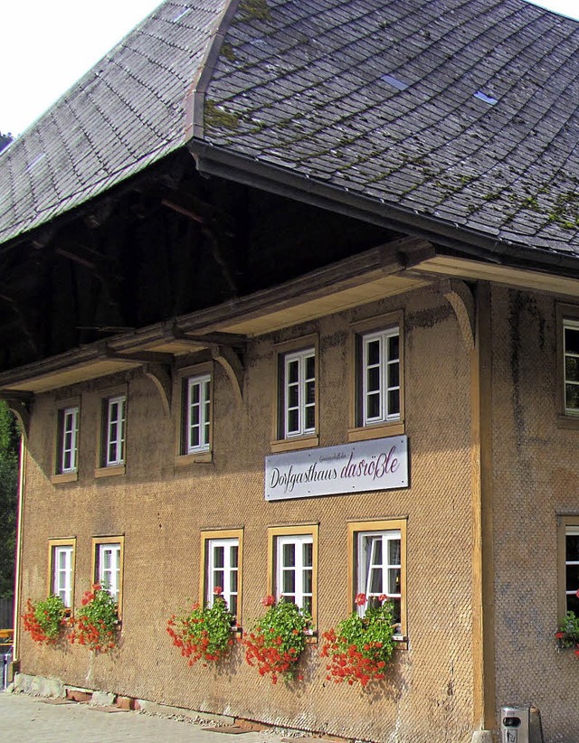 Am Sonntag stellt sich das Geschwender Dorfgasthaus beim Denkmaltag vor.   | Foto: Privat