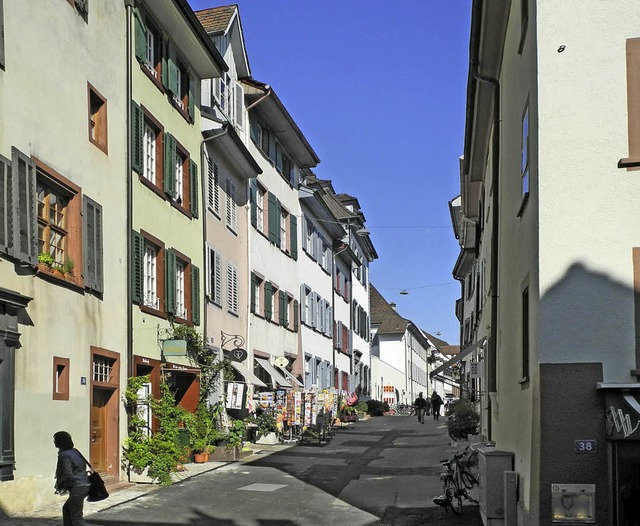 Oase in Basels Altstadt: Der Nadelberg   | Foto: Staatskanzlei Basel-Stadt
