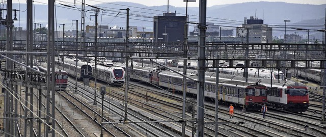 Der Ausbau am Bahnhof SBB ist ein Schlsselprojekt.   | Foto: gramespacher