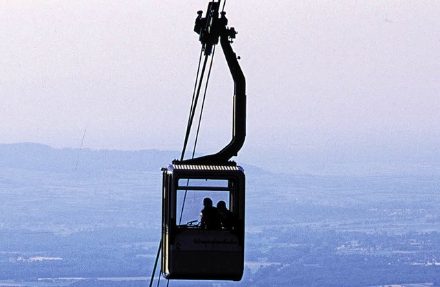 Die Schauinslandbahn ist ein Technik-D...sstellung und einen Film ber den Bau.  | Foto: VAG