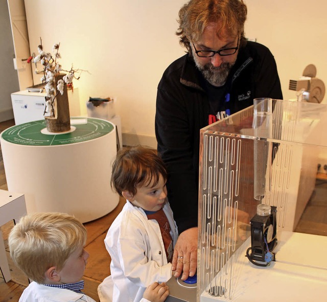 Begeisterung herrscht bei Heiko Quinkl...- und Jugendmuseum in Donaueschingen.   | Foto: Michael Pohl