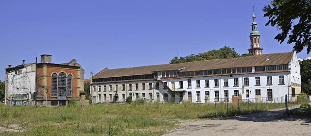 ber den angeblich bevorstehenden Erwe...bereihochbau der ehemaligen Spinnerei.  | Foto: hsl