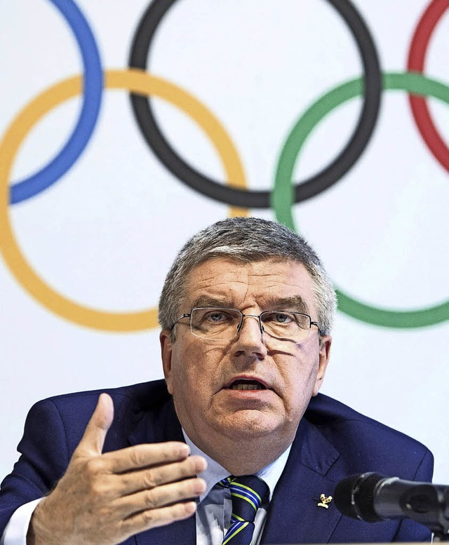 Soll im Fall Hickey in Brasilien aussagen: Thomas Bach   | Foto: dpa