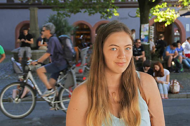 Janina Voigt (19), hat die Pro-Pokstop-Petition gestartet.  | Foto: Konstantin Grlich