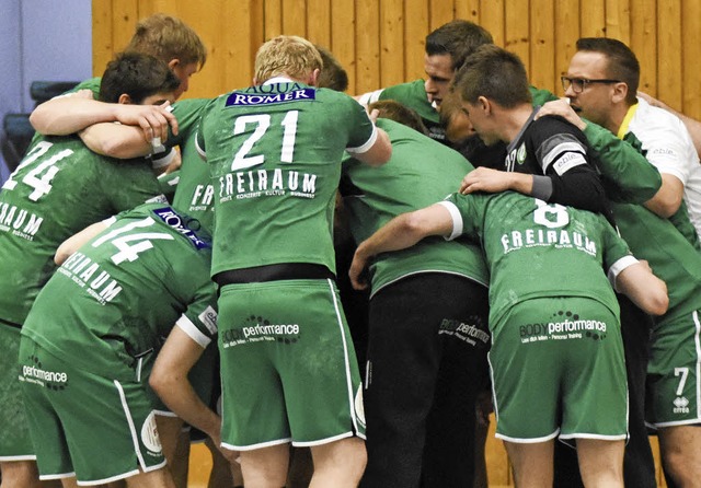 Ein starker Teamgeist soll die Hofweierer in der Liga halten.   | Foto:  Sebastian Khli