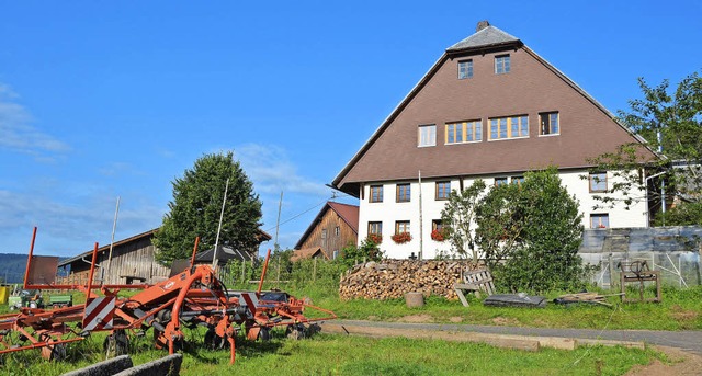 900 Meter ber Meereshhe: Der Kirnerh...ationen das Zuhause der Winterhalders.  | Foto: Anita Fertl