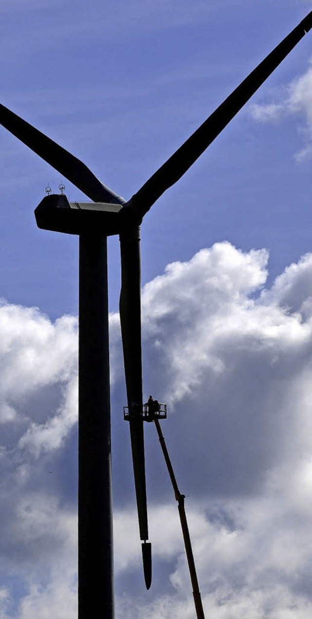 Im Bereich der Verwaltungsgemeinschaft...st wohl keine Windkraftanlagen geben.   | Foto: Martin Schutt (DPA)