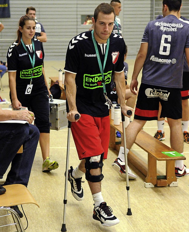 David Krkel wird in dieser Saison kaum Handball spielen.   | Foto: W.Knstle