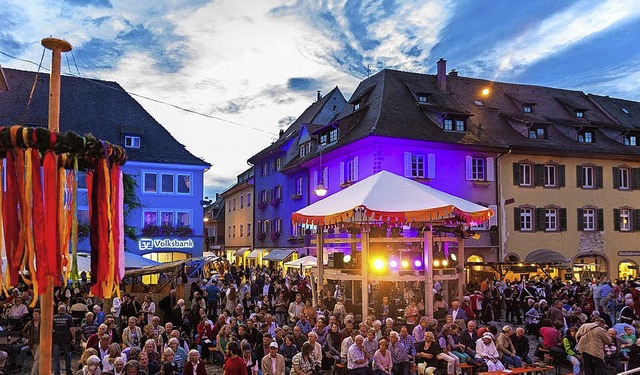 Groveranstaltungen wie die Staufener ...m tausende Besucher in die Fauststadt.  | Foto: Archivfoto: Ernst Schindl