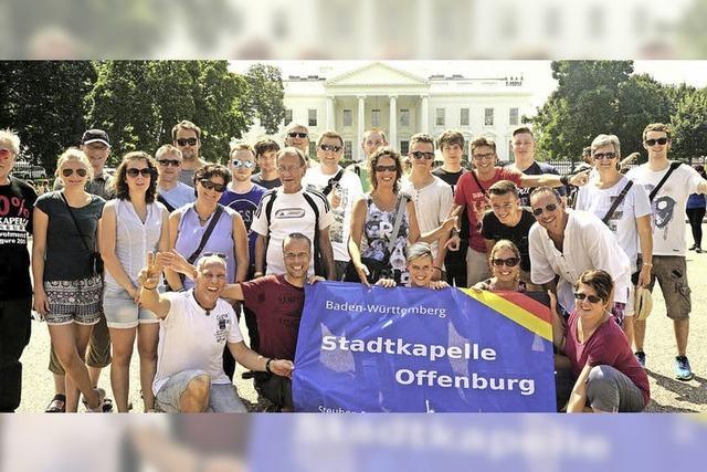 Die Stadtkapelle besucht die Hauptstadt