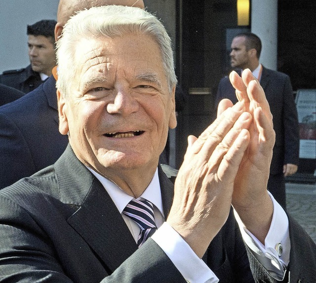 Joachim Gauck  | Foto: AFP