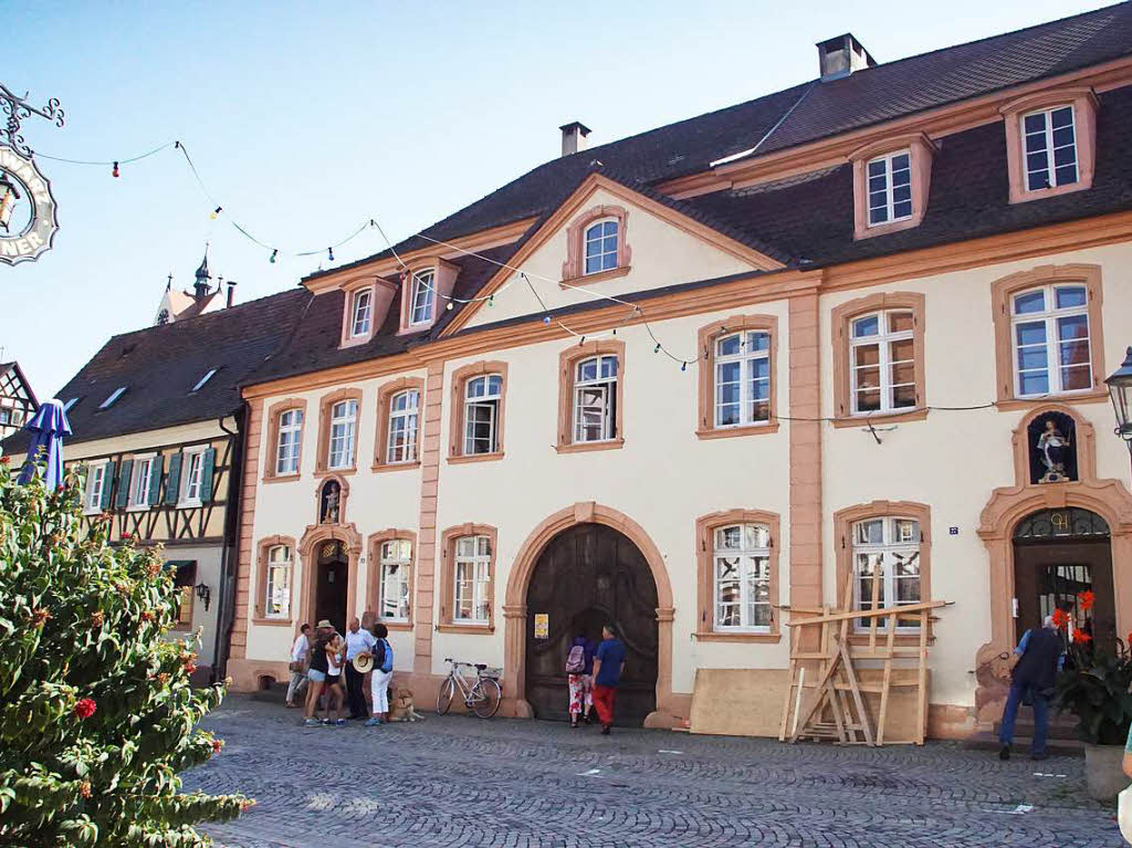 Endinger Stadthuser zeigen sich: Das Stadtpalais in der Hauptstrae wurde von Clemens Sexauer renoviert.