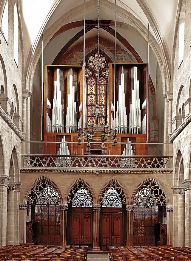 Die Mathis-Orgel im Mnster   | Foto: Erik Schmidt