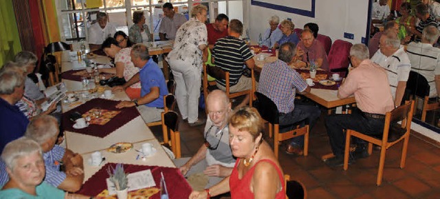 In der Trebbiner Stube traf man sich zum Gedankenaustausch.   | Foto: Sedlak