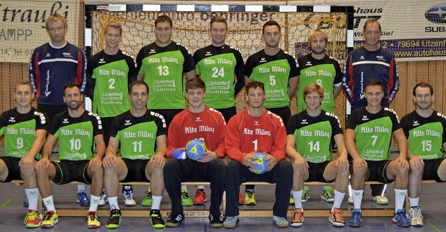 Erste Handball-Mannschaft des TV Todtn...erle, Tobias Dummin, Daniel Wunderle.   | Foto: privat