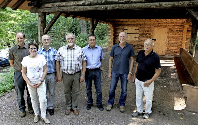 Ziehen zum Waldtag am 24. September an...ertreter und Vorsitzender Waldverein)   | Foto: Bastian Bernhardt