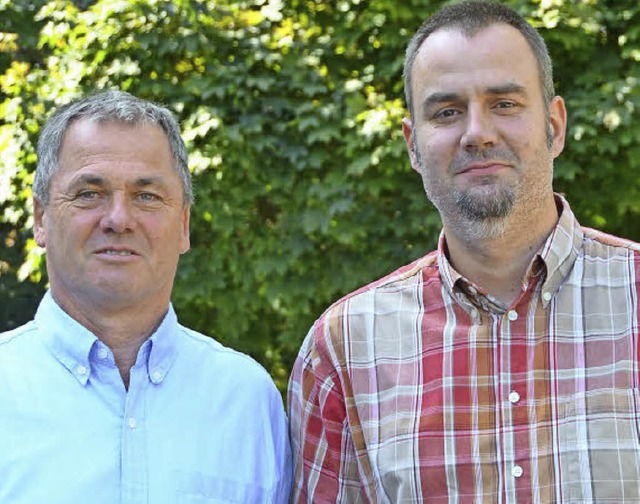 Siegfried Ngele (links) und Markus Spies   | Foto: Ralf H. Dorweiler